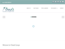 Tablet Screenshot of i-beads.com